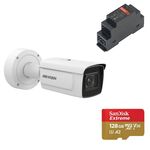 Pachet LPR Hikvision iDS-2CD7A46G0/P-IZHSY pentru identificarea placutelor auto si controlul barierei