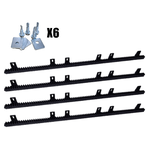 Pachet 4 metri cremaliere + accesorii montaj, BFT CP + SAC