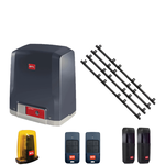 Kit automatizare poarta culisanta max.400kg, BFT Deimos ULTRA BT KIT A400 + 4 cremaliere teflonate