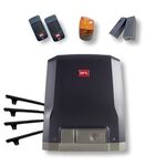 Kit automatizare poarta culisanta max. 400kg, BFT Deimos BT KIT A400 MG + 4m cremaliere teflonate