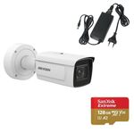 Pachet LPR Hikvision iDS-2CD7A46G0/P-IZHSY pentru identificarea placutelor auto si controlul barierei