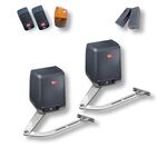Kit automatizare porti batante max. 2x2m, BFT Virgo BT B20 MG (2motoare, centrala, lampa, fotocelule, 2telecomenzi)