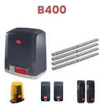 Kit automatizare poarta culisanta max.400kg, BFT Deimos ULTRA BT KIT B400 + 4 cremaliere zincate