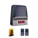 Kit automatizare poarta culisanta max. 1000kg, BFT ARES ULTRA BT B1000, cu lampa si 2 telecomenzi