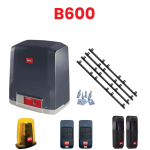 Kit automatizare poarta culisanta max.600 Kg Deimos ULTRA BT KIT B600 + 4 cremaliere teflonate