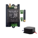 Pachet releu si alimentare GSM pentru automatizari, MASTER GSM 2G