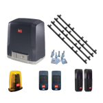 Kit automatizare poarta culisanta max.400kg, BFT Deimos BT KIT A400 +4 cremaliere teflonate