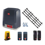 Kit automatizare poarta culisanta max.400kg, BFT Deimos ULTRA BT KIT A400 + 4 cremaliere teflonate