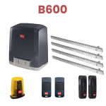 Kit automatizare poarta culisanta max.600Kg, BFT Deimos BT KIT B600 + 4 cremaliere zincate