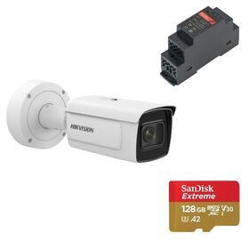 Pachet LPR Hikvision iDS-2CD7A46G0/P-IZHSY-8-32mm pentru detectare numere si automatizare bariera auto
