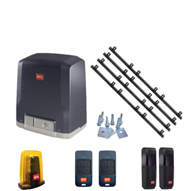 Kit automatizare poarta culisanta max.400kg, BFT Deimos BT KIT A400 +4 cremaliere teflonate