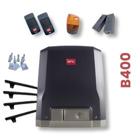 Kit automatizare poarta culisanta max.400kg, BFT Deimos BT KIT B400 MG + 4 cremaliere teflonate