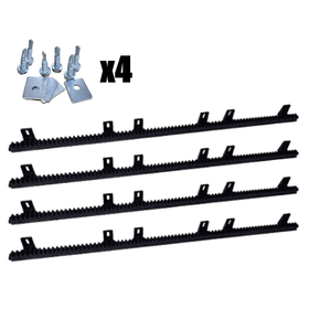 Pachet 4 metri cremaliere + accesorii montaj, BFT CP + SAC