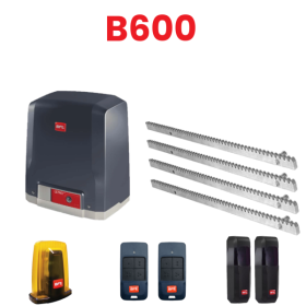 Kit automatizare poarta culisanta max.600 Kg Deimos ULTRA BT KIT B600 + 4 cremaliere zincate