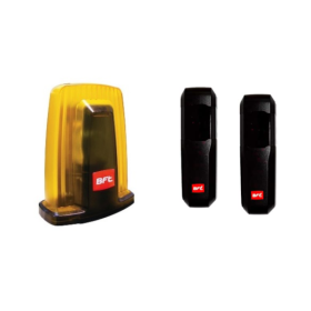 Pachet promotional BFT: lampa de semnalizare BFT Radius si fotocelule BFT Compacta