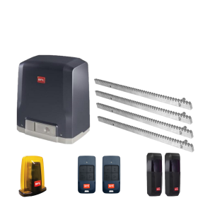 Kit automatizare poarta culisanta max.600kg BFT Deimos AC KIT A600 + 4 cremaliere zincate