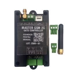 Modul GSM 2G cu SIM si sursa de alimentare inclusa – Control acces telefonic pentru porti si bariere prin SMS/Apel