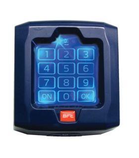 Kit selector digital cu tastatura touch Q.BO si receptor radio cu 2 canale CLONIX2E, BFT