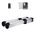Kit automatizare porti batante max. 2x4m, 24V BFT Phobos BT B40 (2 motoare, centrala, 1 telecomanda)