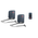 Kit automatizare porti batante max. 2x2m, BFT Virgo Smart BT A20 (2 motoare, 1 telecomanda)