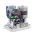 Kit automatizare poarta culisanta max.800kg, 230V BFT Deimos AC KIT A800 + 4 cremaliere zincate