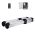 Kit automatizare porti batante max. 2x4m, 24V BFT Phobos BT B40 (2 motoare, centrala, 1 telecomanda)